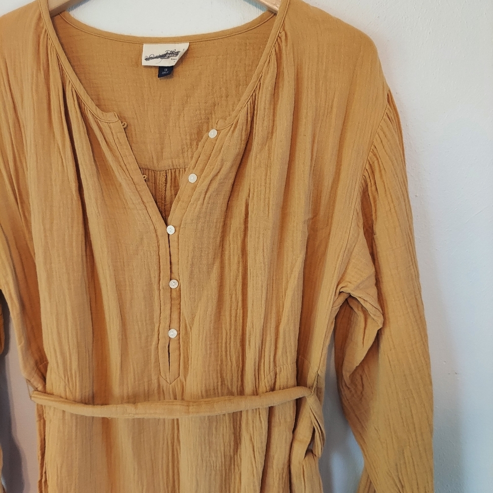 Universal Thread. Medium. Mustard Yellow Dress. - image 2